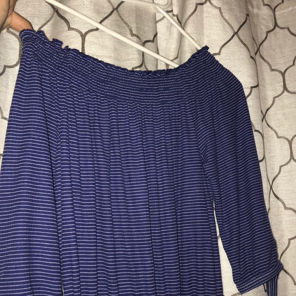 Off the shoulder dress